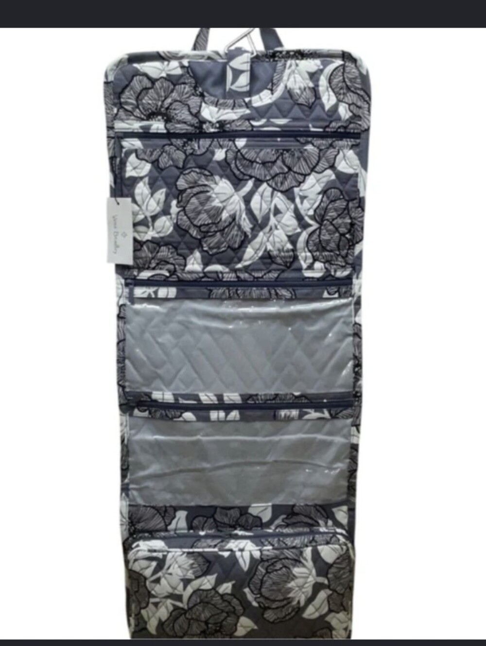 Vera Bradley Hanging Travel Organizer in Moon Shadow Meadow Decor NWT